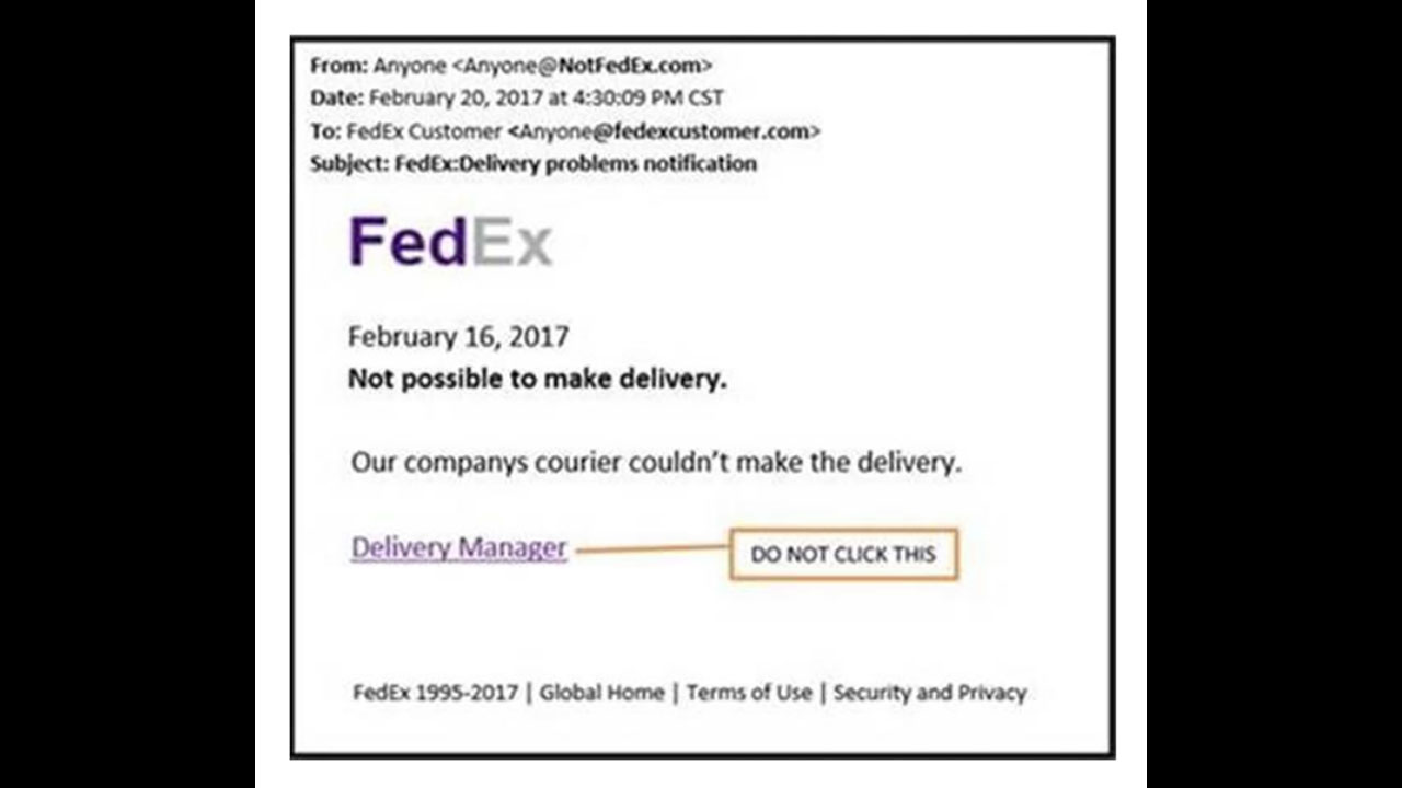 sms fedex