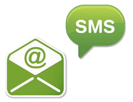 sms naar email