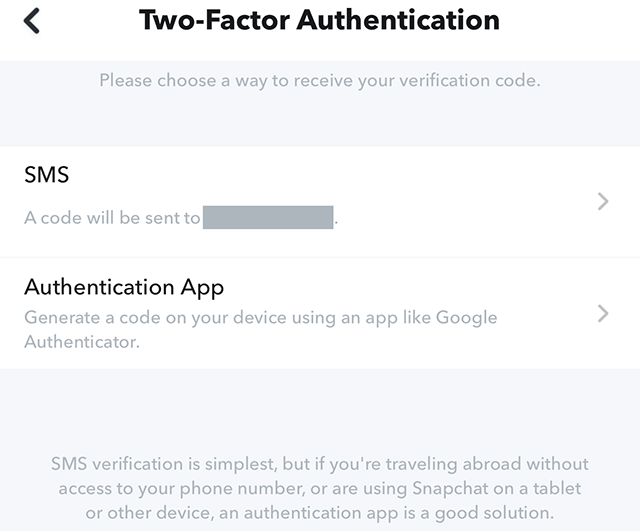sms snapchat