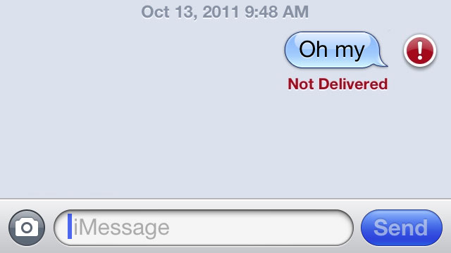 sms versturen met iphone