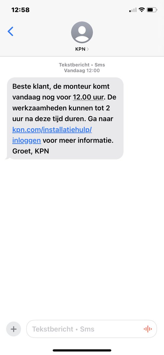 kpn sms